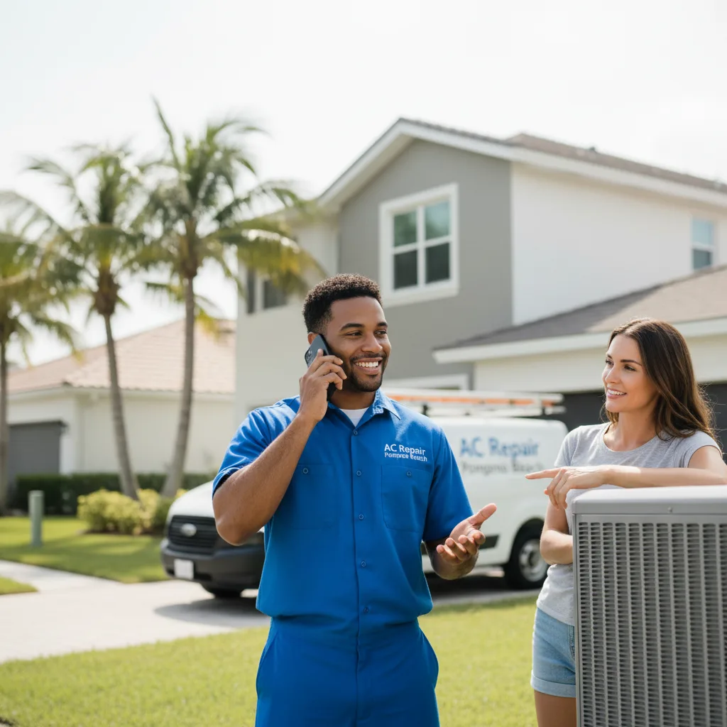 AC Repair Pompano Beach customer support in Dunn Loring